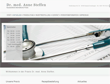 Tablet Screenshot of dr-steffen.info